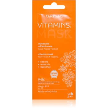 FlosLek Laboratorium Vitamins Masca faciala cu vitamine - imagine 2